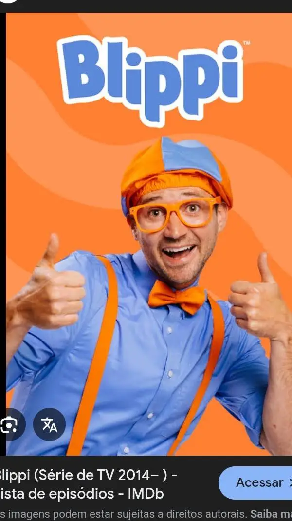 ai character: blippi background