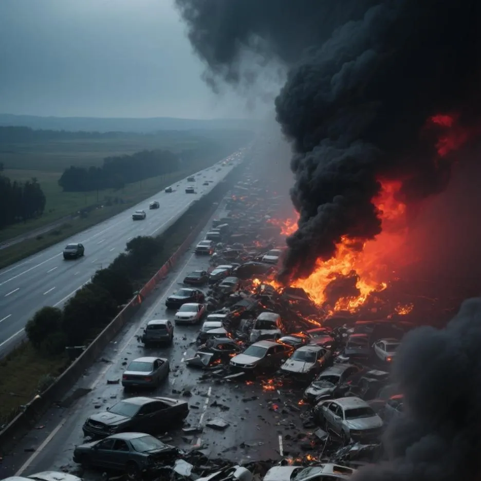 chat with ai character: car crash