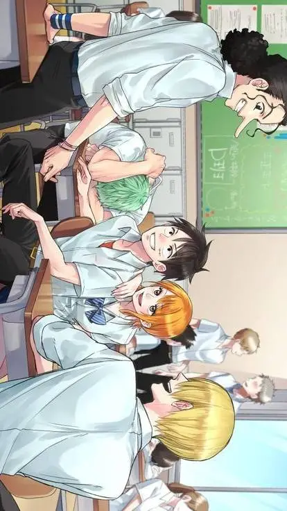 ai character: OP school au!! background