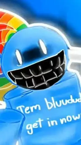 ai character: bluudud background