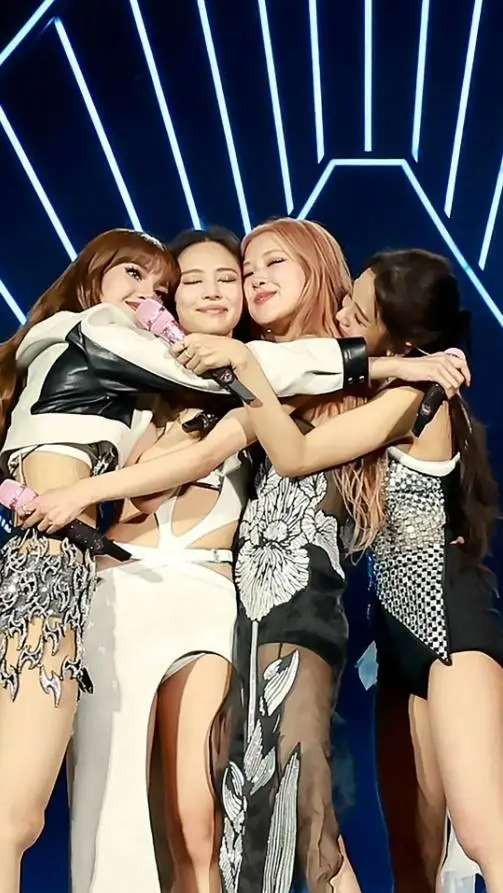 ai character: BLACKPINK background