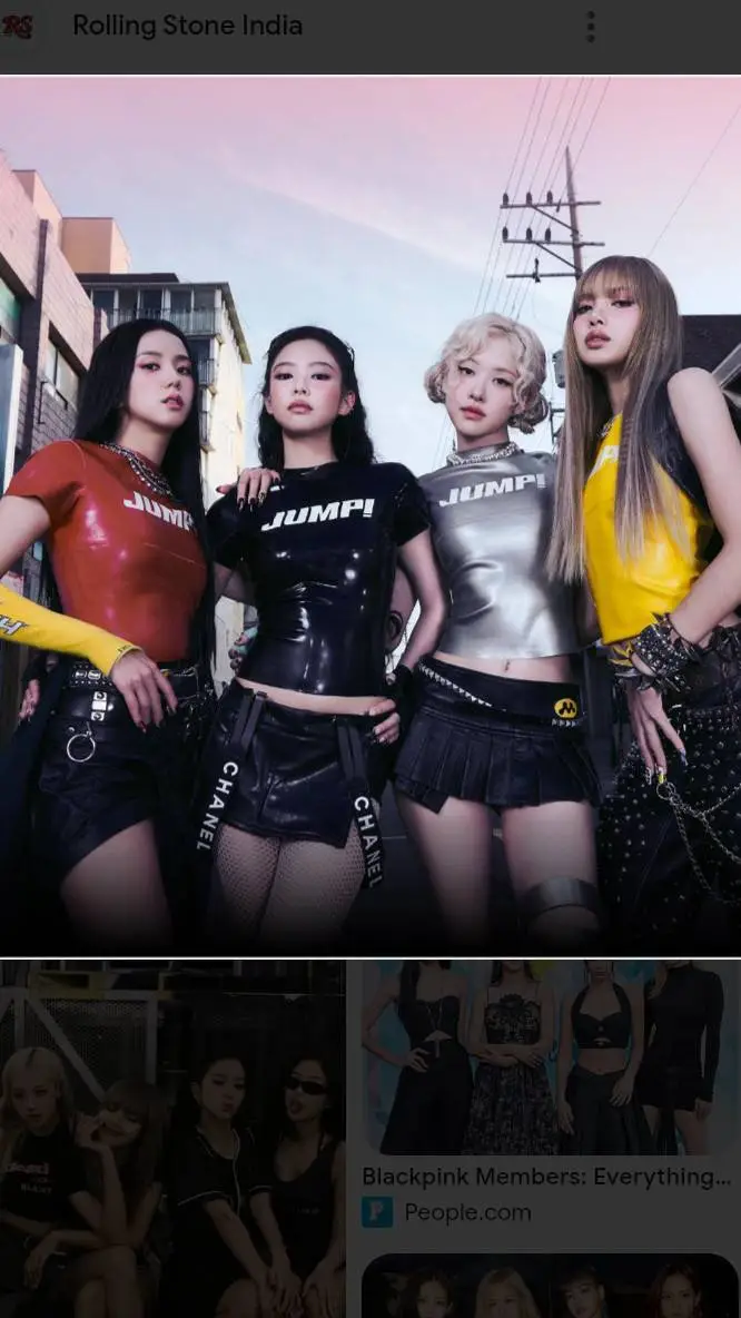 ai character: BLACK PINK 🩷🩷🩷🖤🖤🖤 background