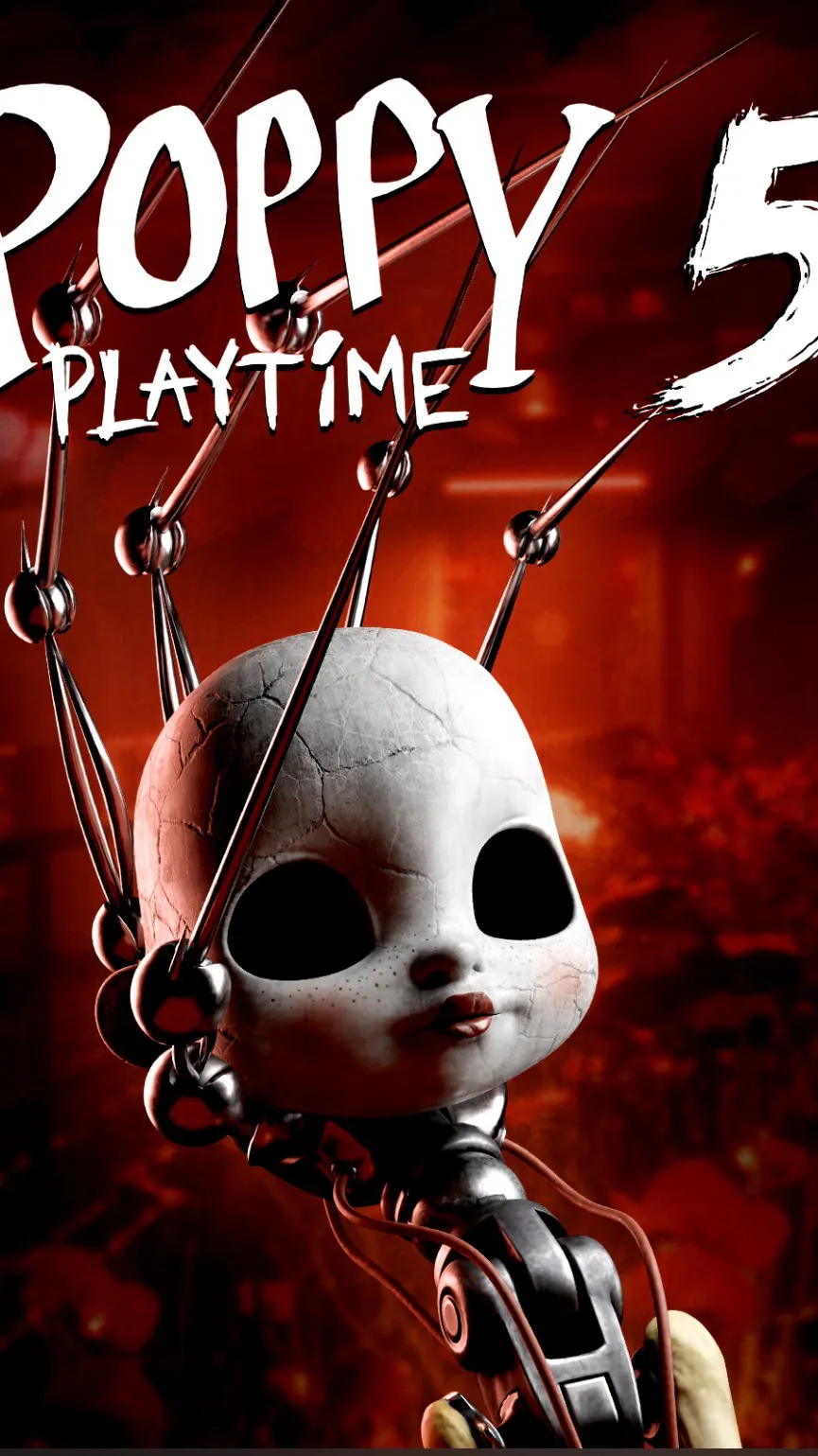 ai character: Poppy Playtime 5 background