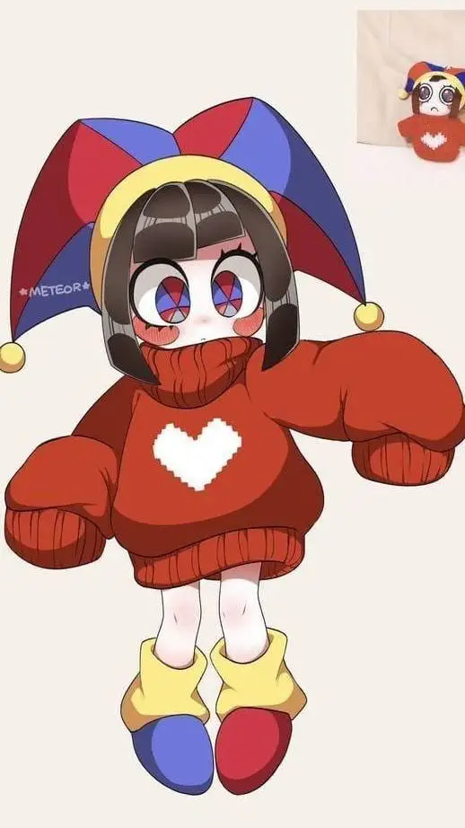 ai character: Pomni! background