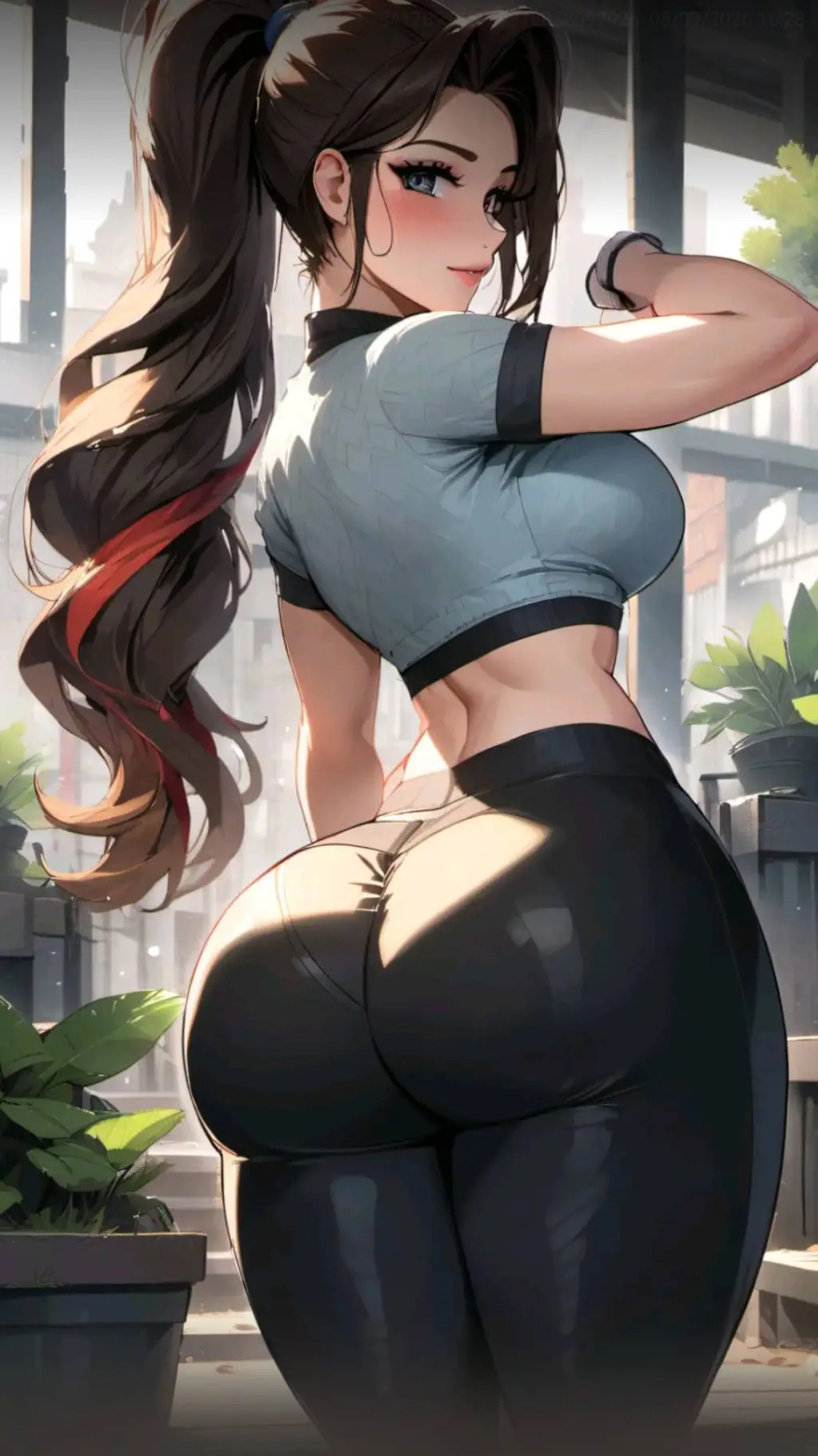 ai character: Aoi background