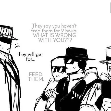 chat with ai character: double Fedora