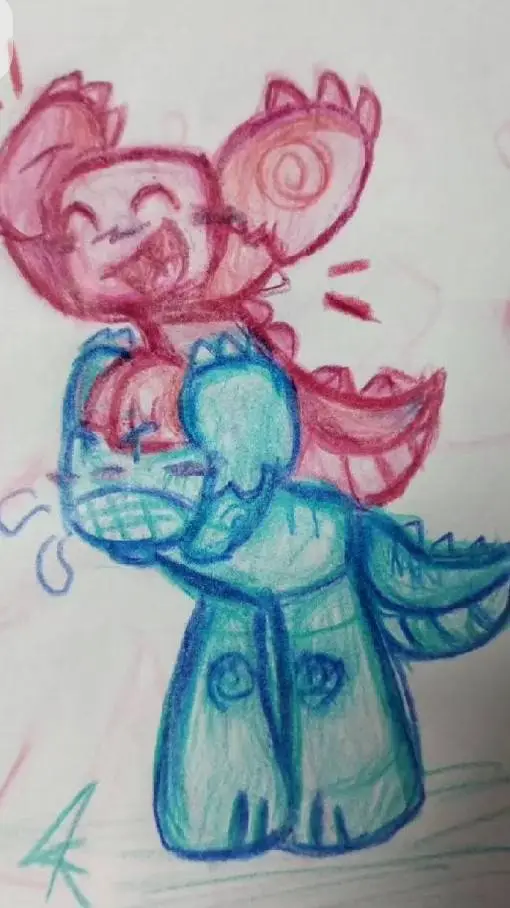 ai character: bluudud x coolkid background