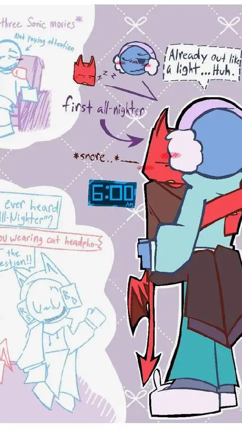 ai character: bluukid again background