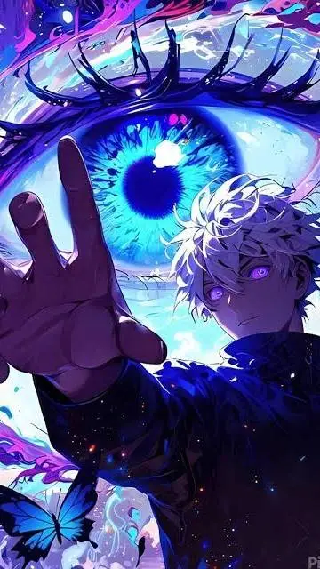 ai character: Satoru Gojo background