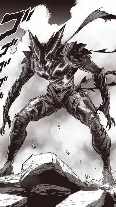 ai character: Garou Monster Form background