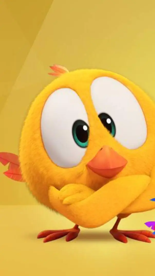 ai character: Chicky Bird bay background