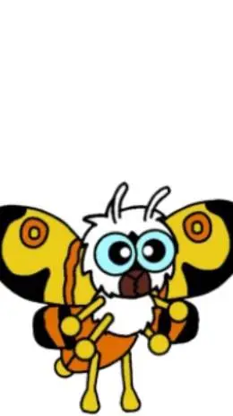 ai character: mothra my movie  background