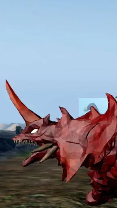 ai character: DESTOROYAH VOLADOR background