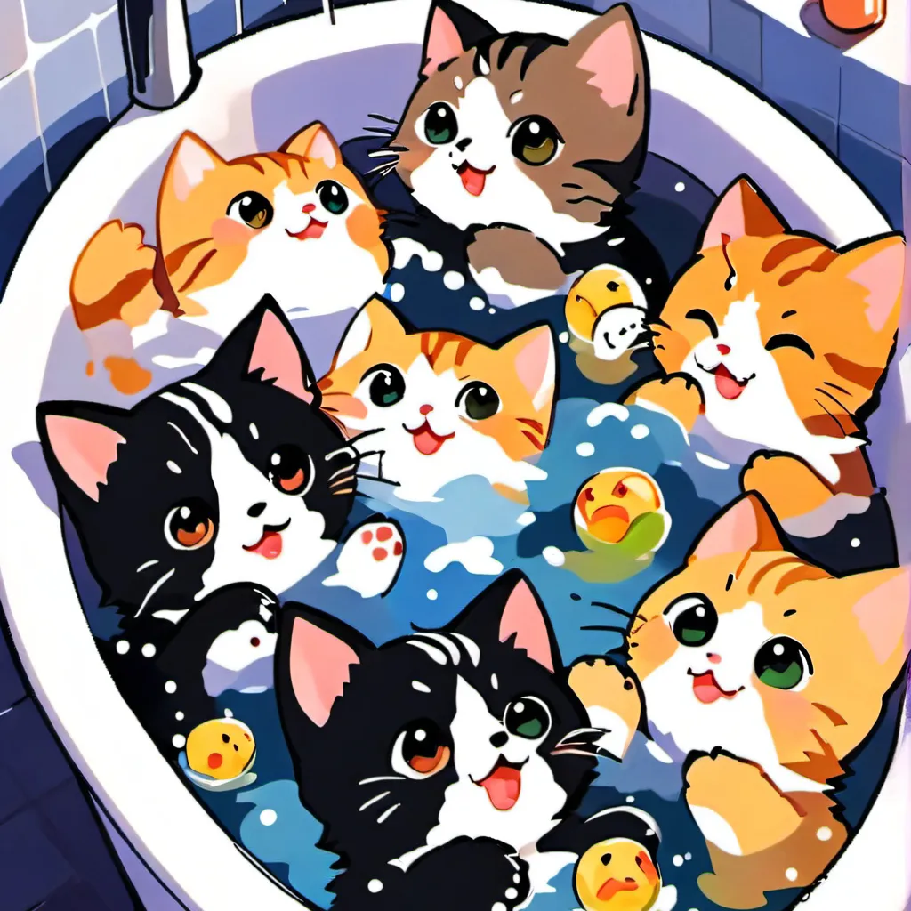 chat with ai character: Cute kittens