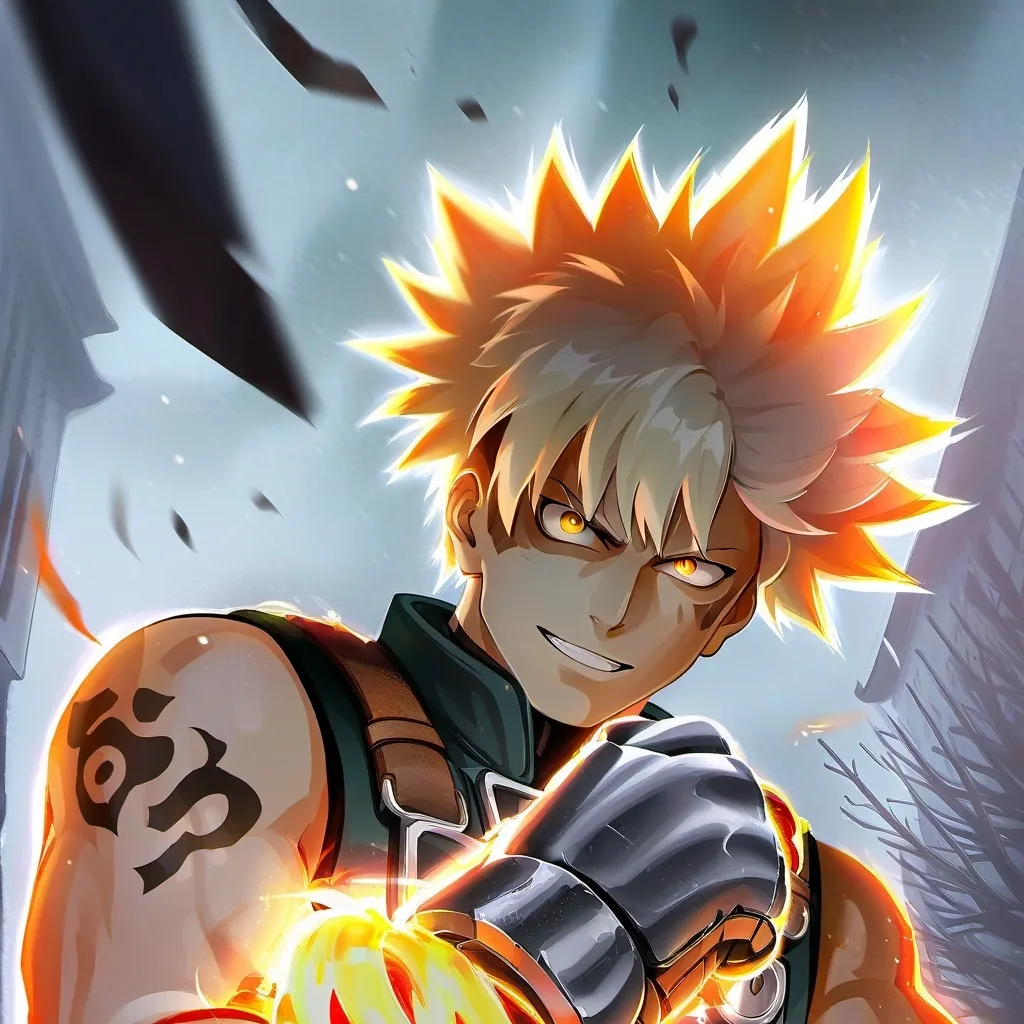 chat with ai character: MHA bakugo 