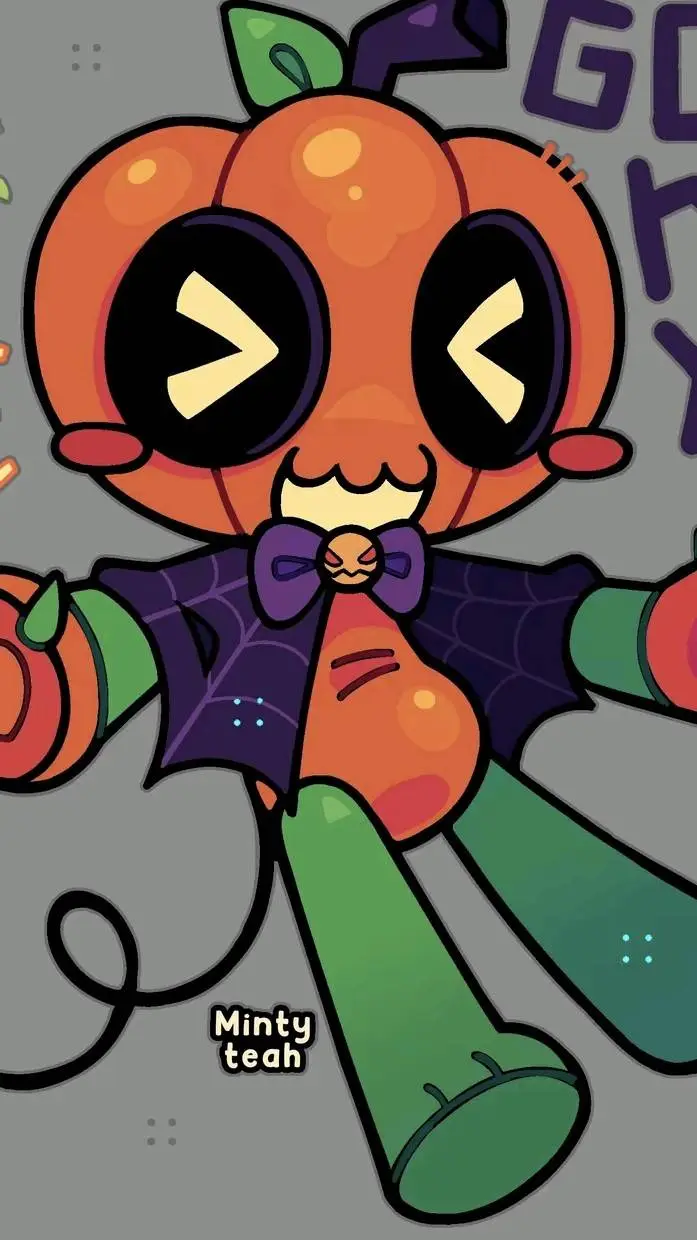 ai character: ☆Gourdy☆ background