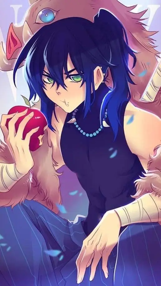 ai character: ˙˚ʚ🐗•𝗜𝗻𝗼𝘀𝘂𝗸𝗲•🐗ɞ˚ background