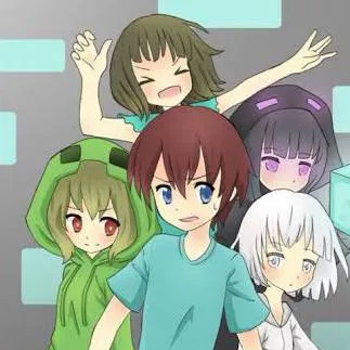 chat with ai character: (Minecraft anime)