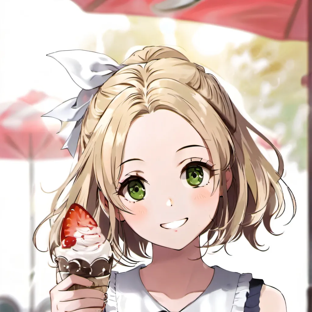 chat with ai character: Cute girl