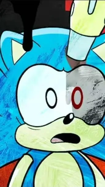 ai character: sonic  background