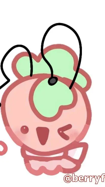ai character: baby Berryviso  background
