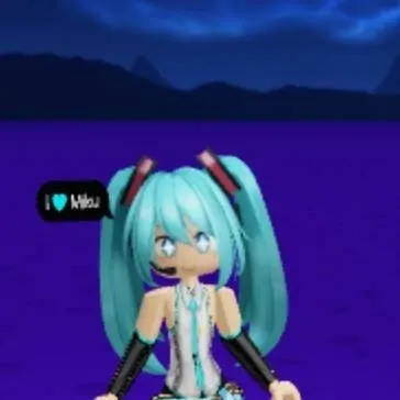 chat with ai character: miku :3