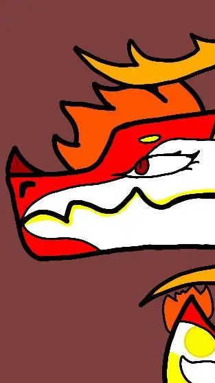 ai character: flicker background