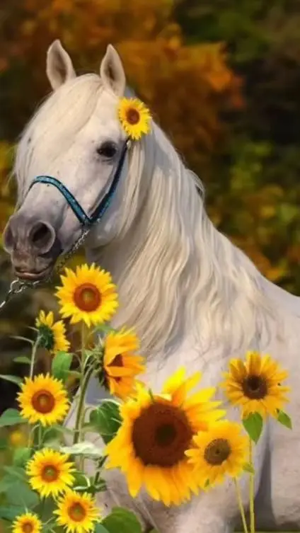 ai character: Horse background