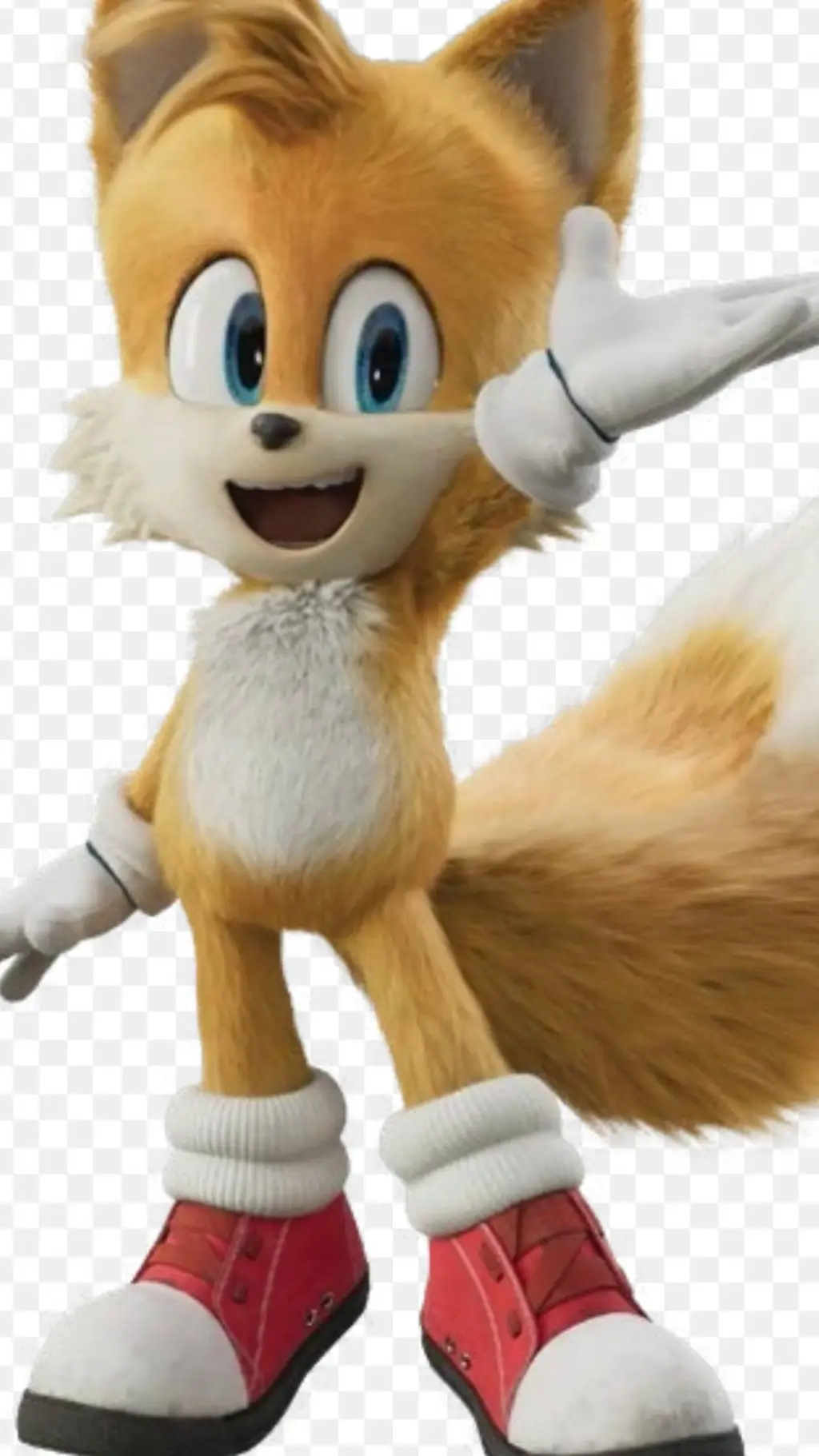 ai character: Tails a raposa! background