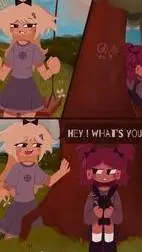 ai character: kid Alice  background