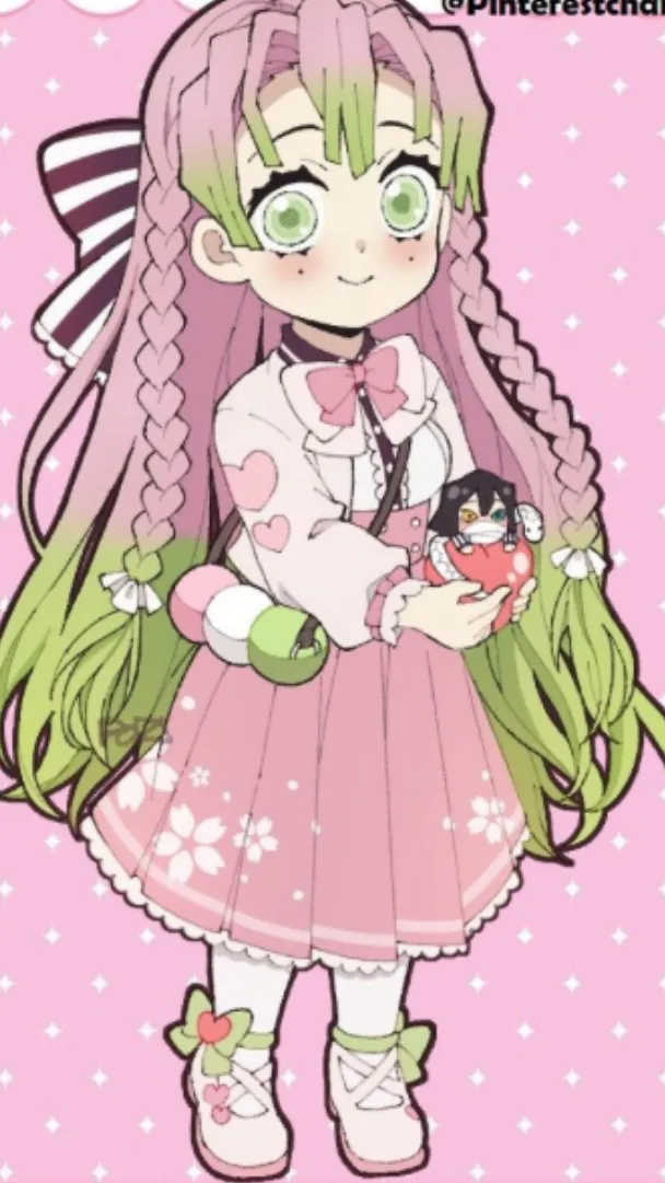 ai character: Mitsuri background