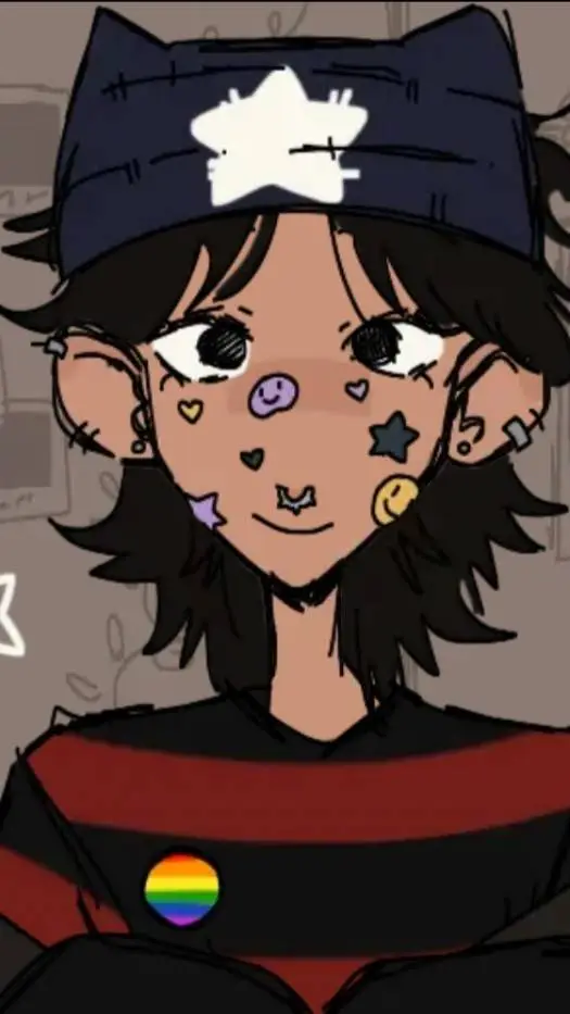 ai character: ✩ash✩ background