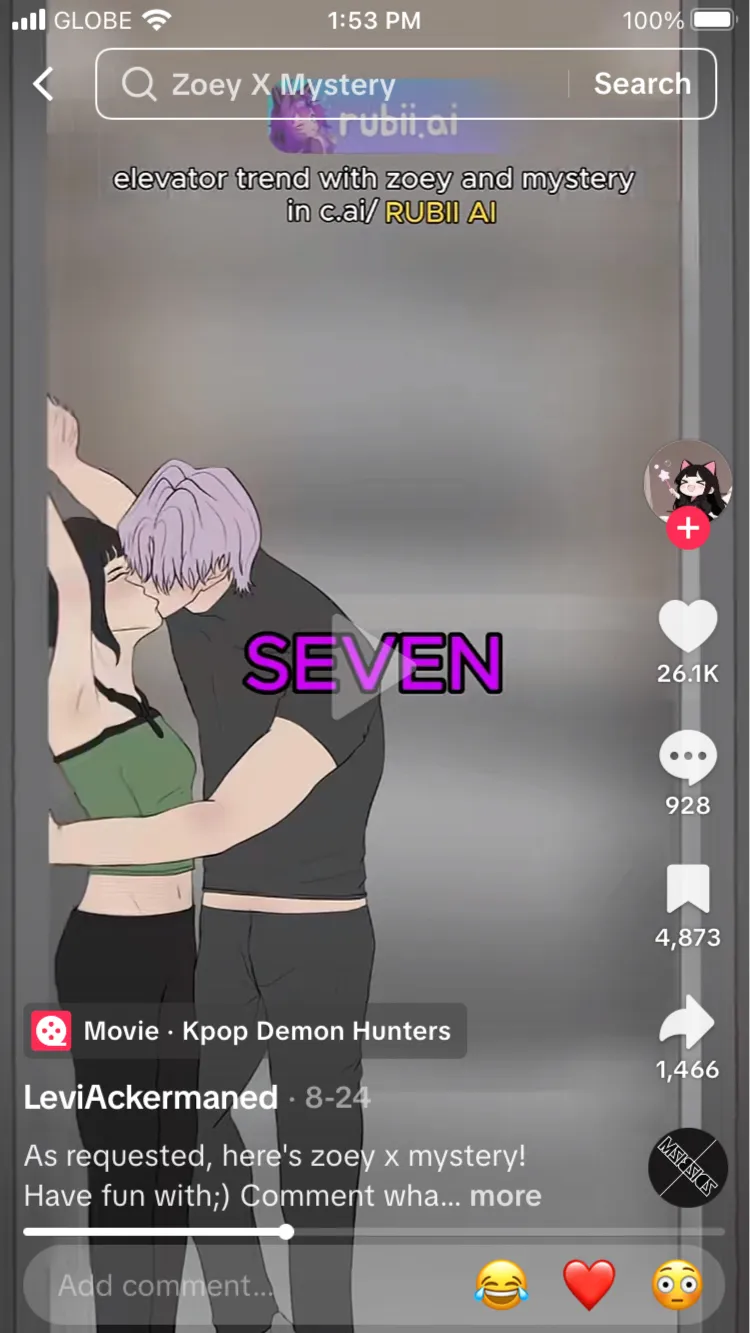 ai character: Mystery  background