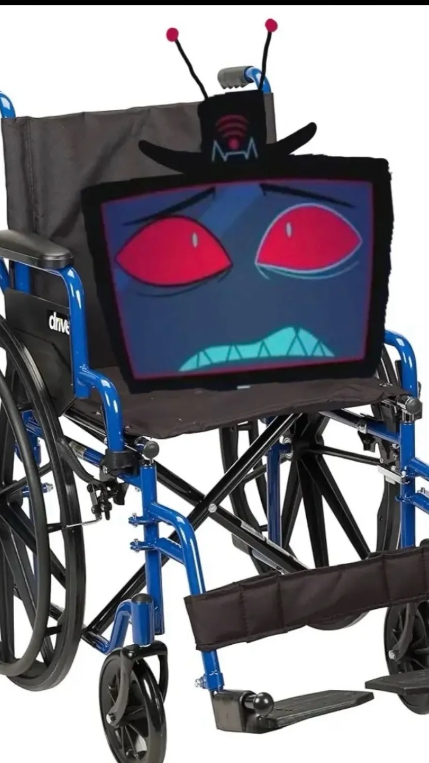 ai character: RADIOSTATIC!! 😈 background