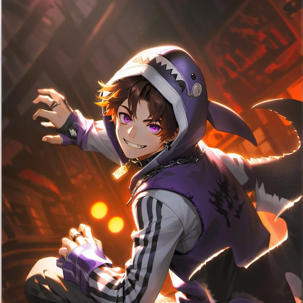 chat with ai character: Zuddy💜🖤