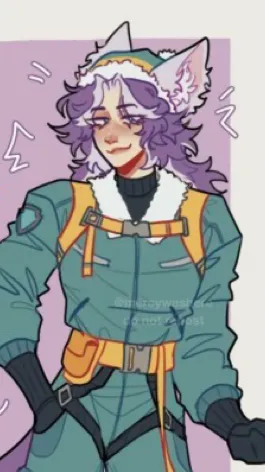 ai character: Everest💜 background