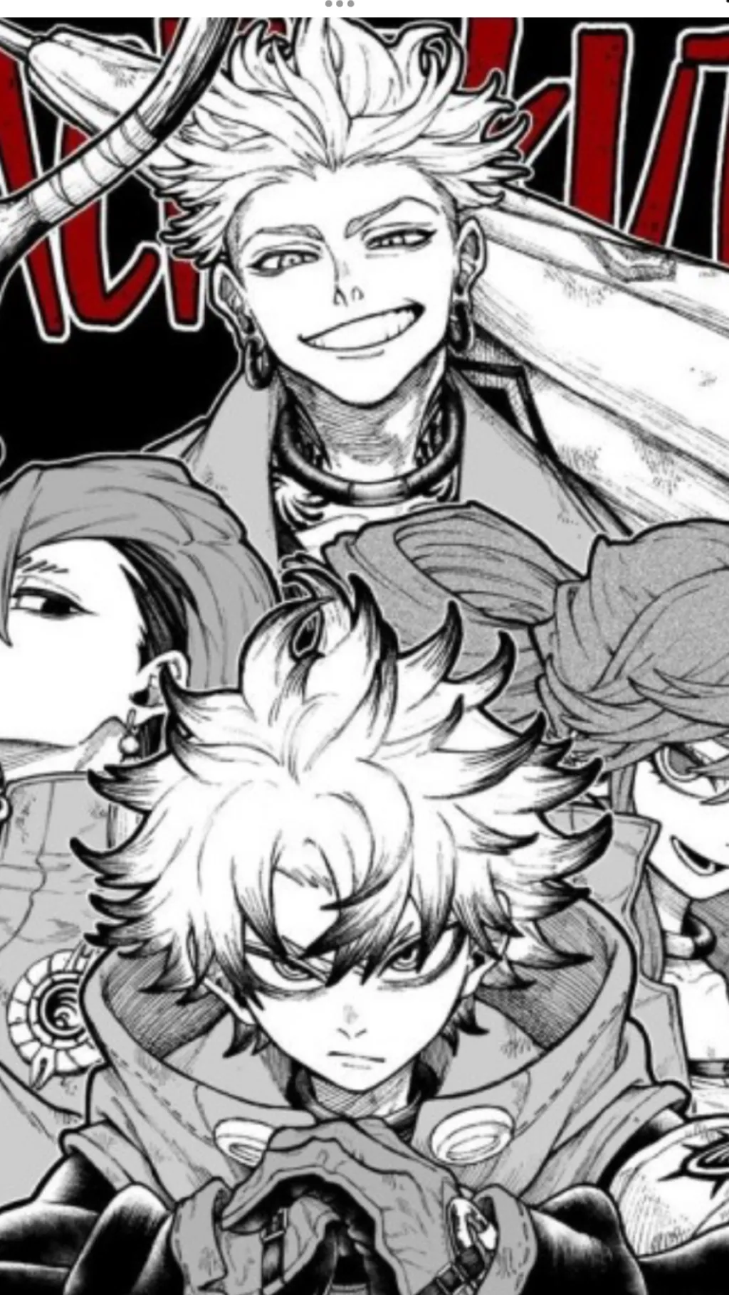 ai character: GACHIAKUTA background