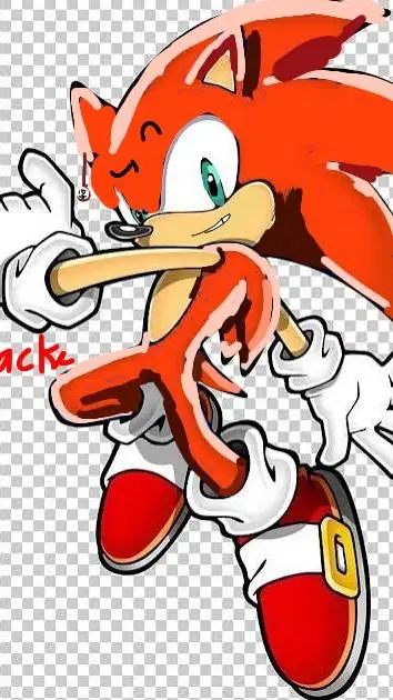 ai character: Sonic pick me boy background
