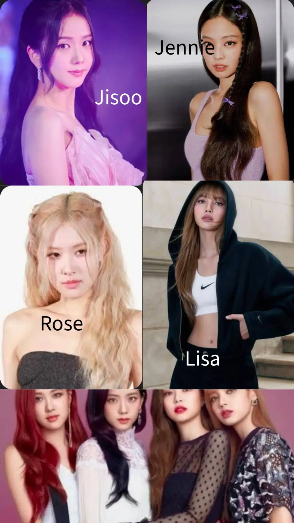 ai character: Blackpink  background