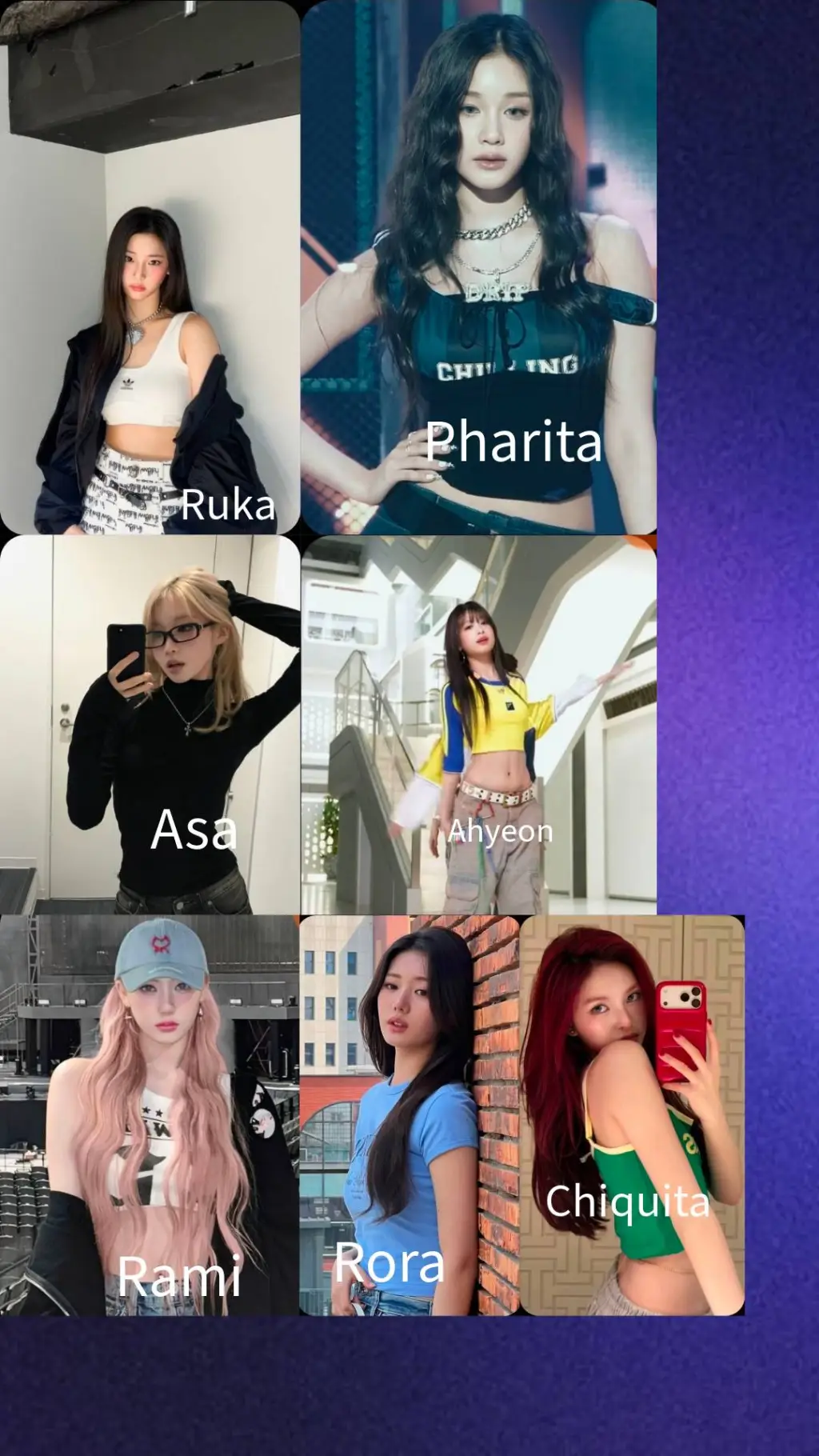 ai character: Babymonster  background