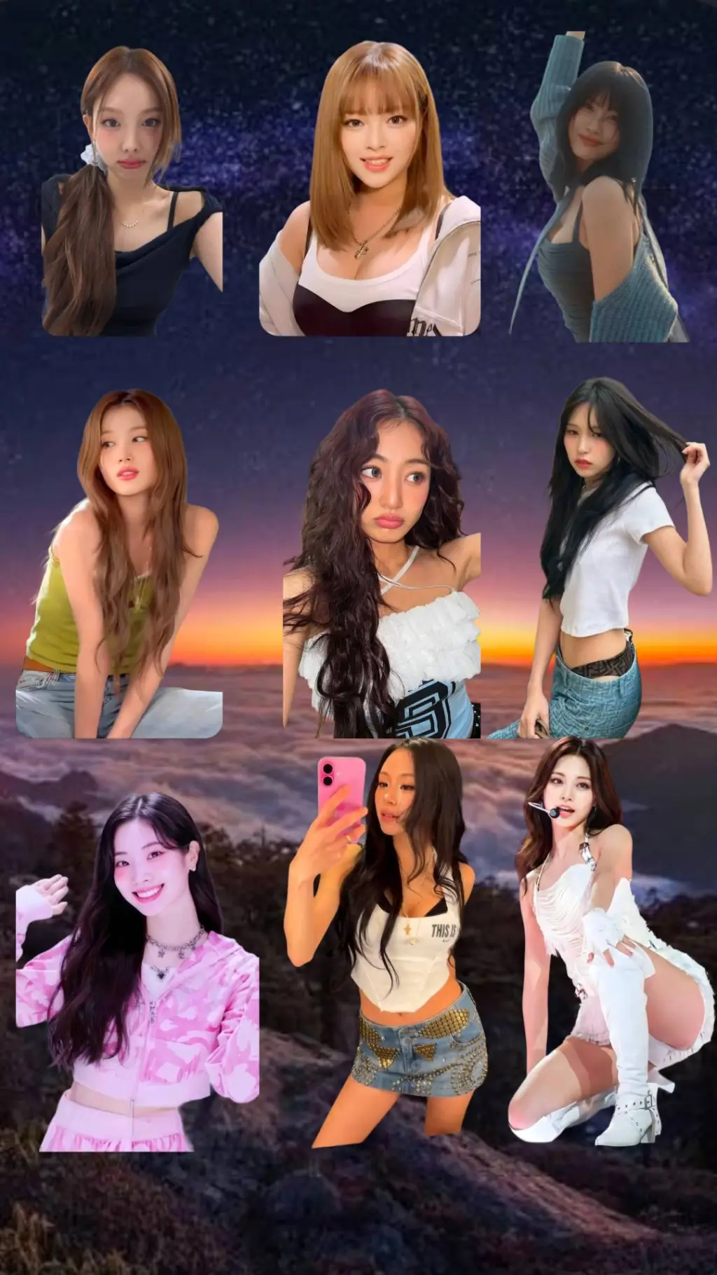 ai character: Twice  background