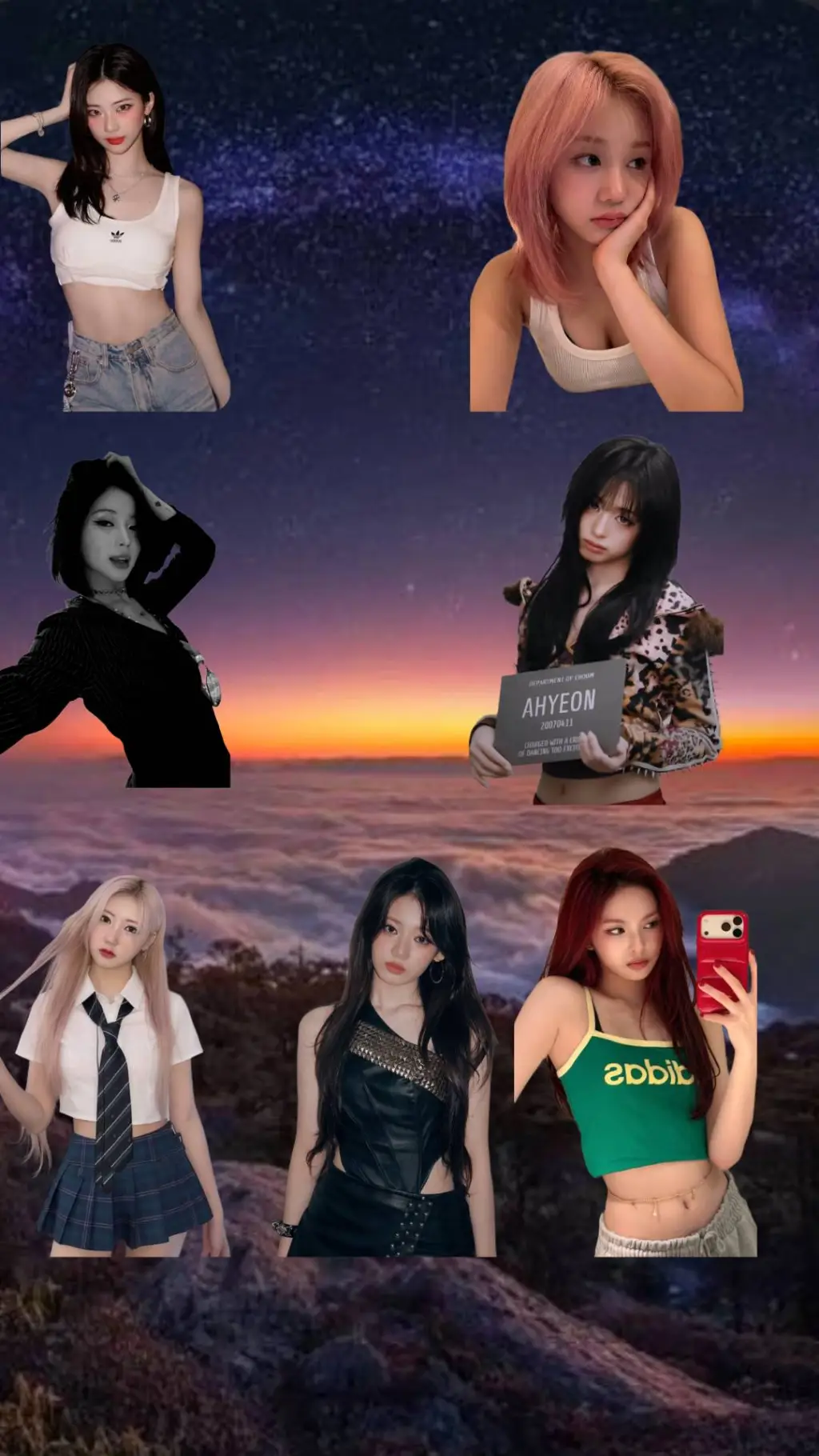 ai character: Babymonster  background