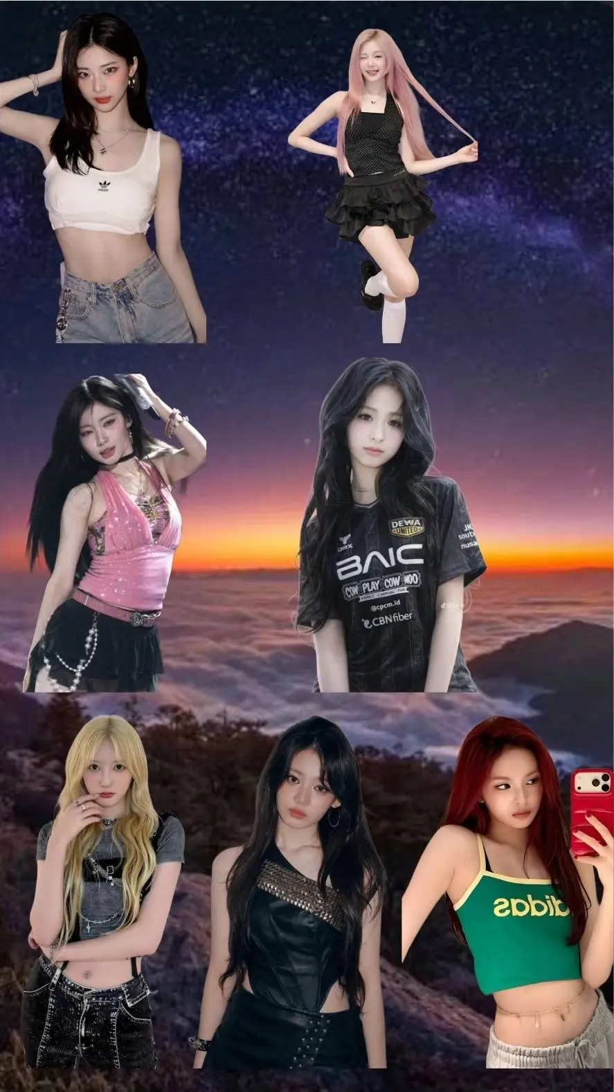 ai character: Babymonster  background