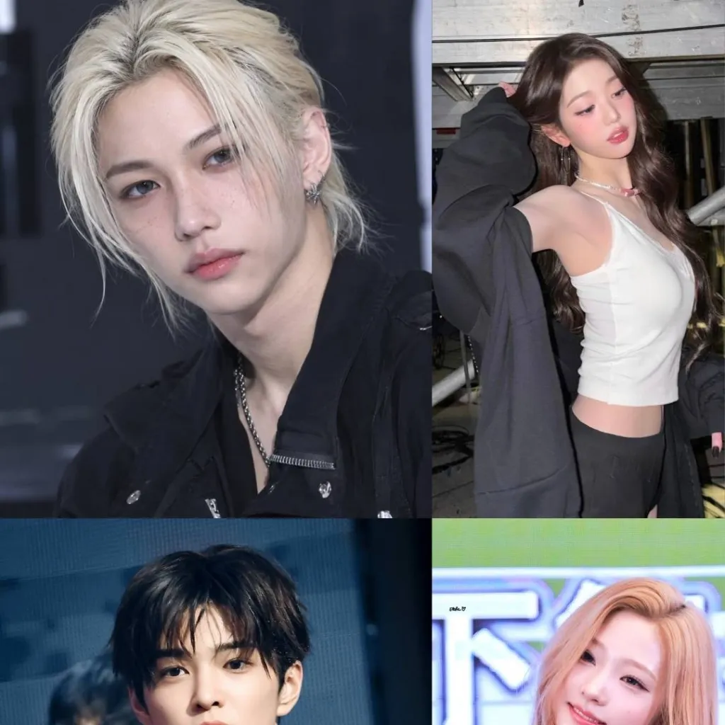 chat with ai character: 4 kpop idols