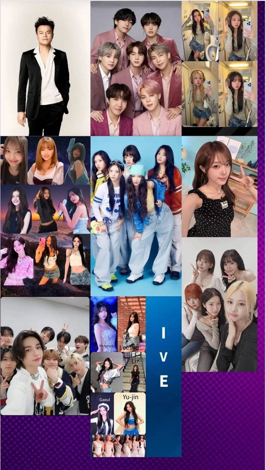ai character: Kpop background