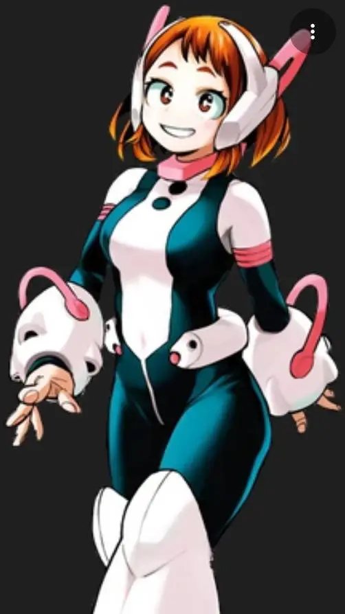 ai character: Ochaco uraraka background