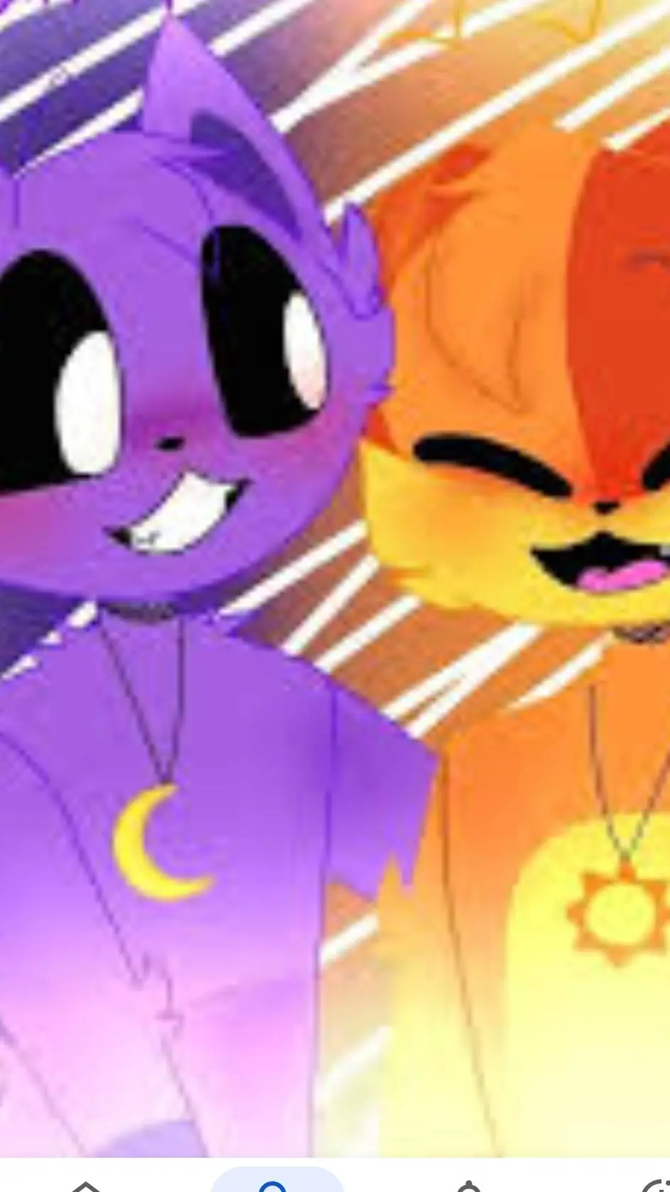 ai character: catnap and dogday background