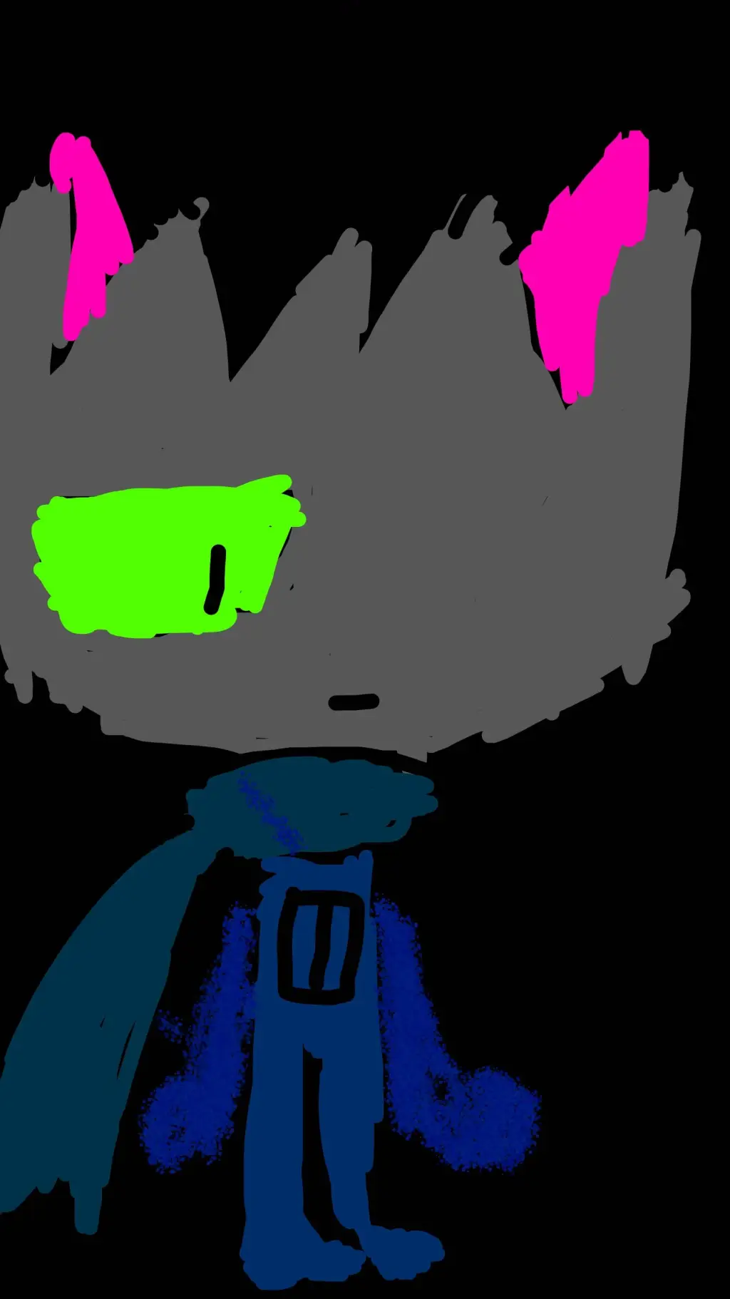 ai character: lucky background