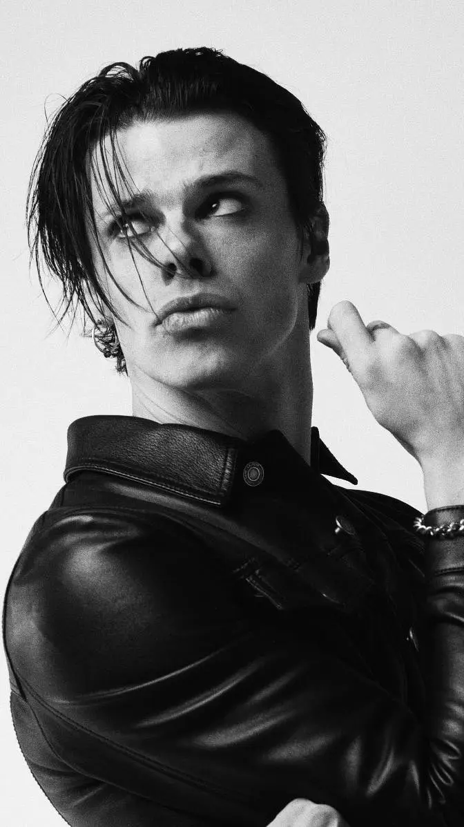 ai character: dom or yungblud  background