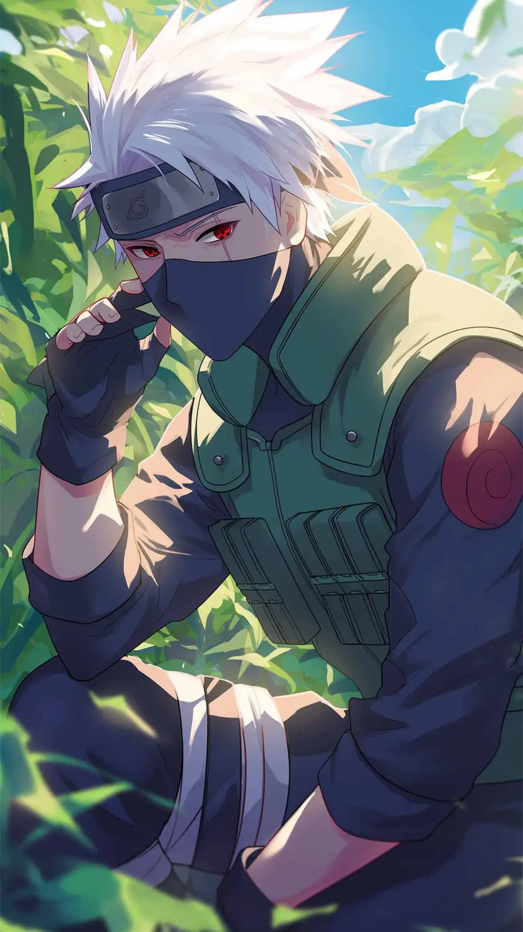 ai character: Kakashi background